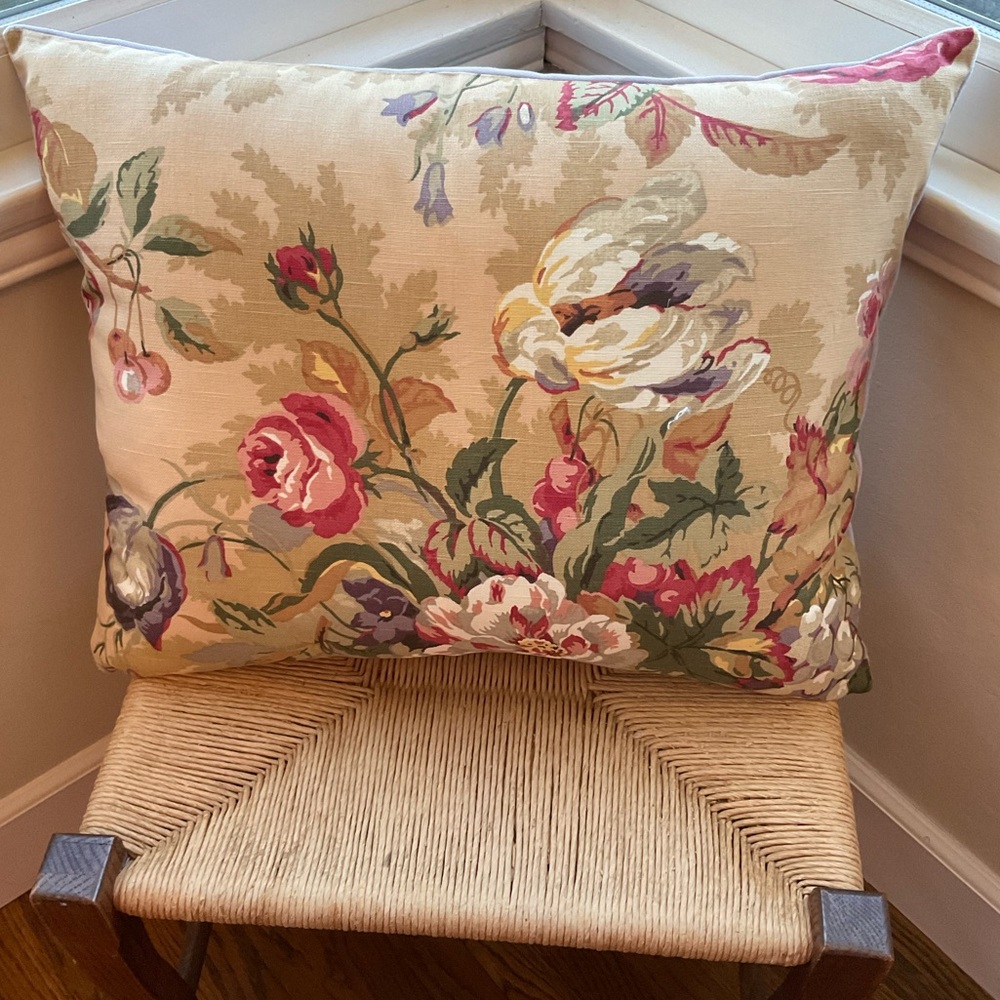 Custom Accent Pillow  23” X 18”